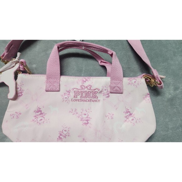Victoria's Secret PINK x LoveShack Fancy Mini Tote Bag NWT - Picture 3 of 8